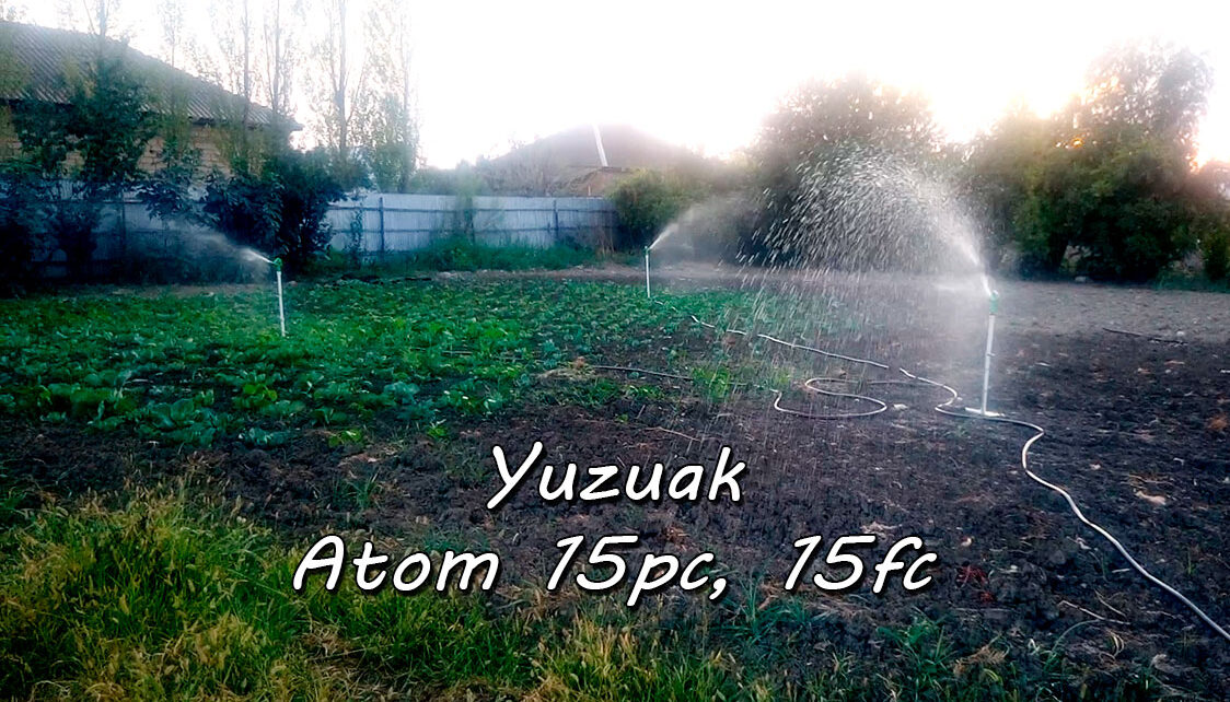 Sprinkler Yuzuak Atom 15pc, 15fc